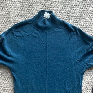 Club Monaco knit teal KAMALA dress. NWT.